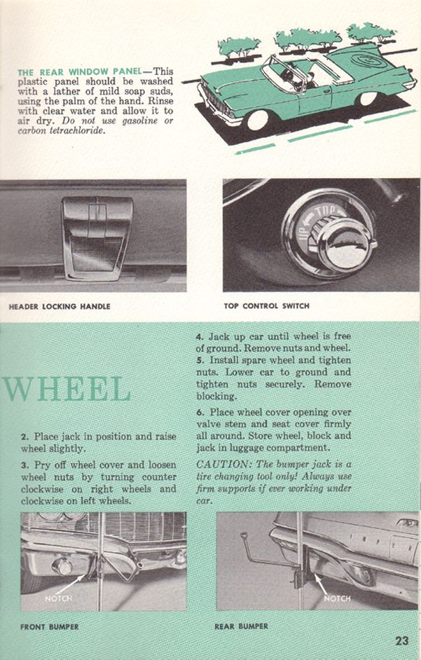 1960 Chrysler Imperial Owners Manual Page 30